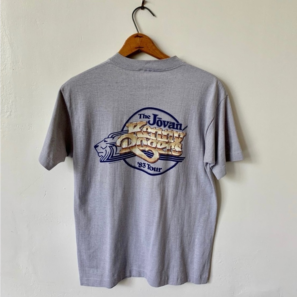 1983 Kenny Rogers The Jovan 1980's 80's Vintage Kenny Rogers Tour T Shirt
